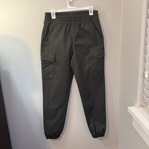 New Balance Men's Olive Cargo Jogger Pants